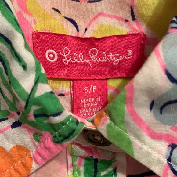 Lilly Pulitzer for Target Floral Button Down - Picture 2 of 4